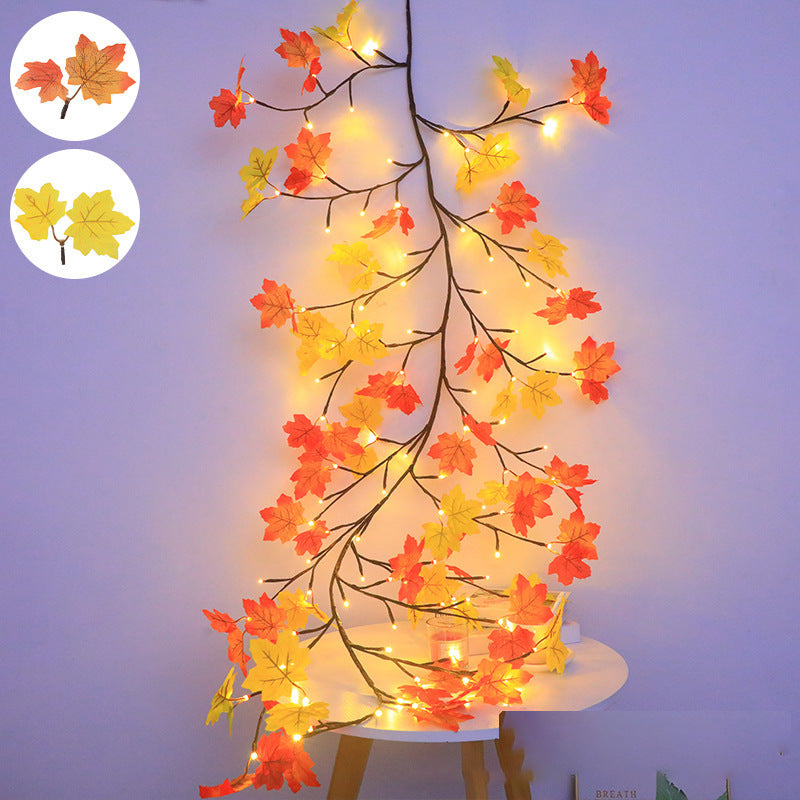 Rose Vine LED Wall Light – Indoor Christmas Branch Decoration
