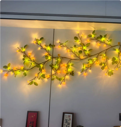 Rose Vine LED Wall Light – Indoor Christmas Branch Decoration