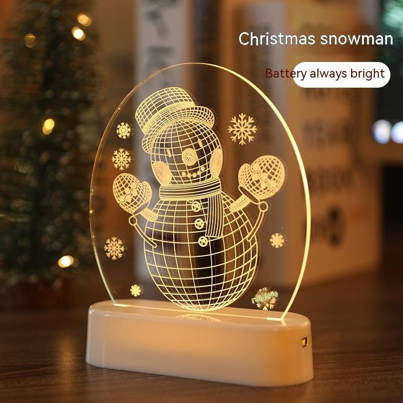Christmas Tree LED Night Light – Tabletop Holiday Decoration
