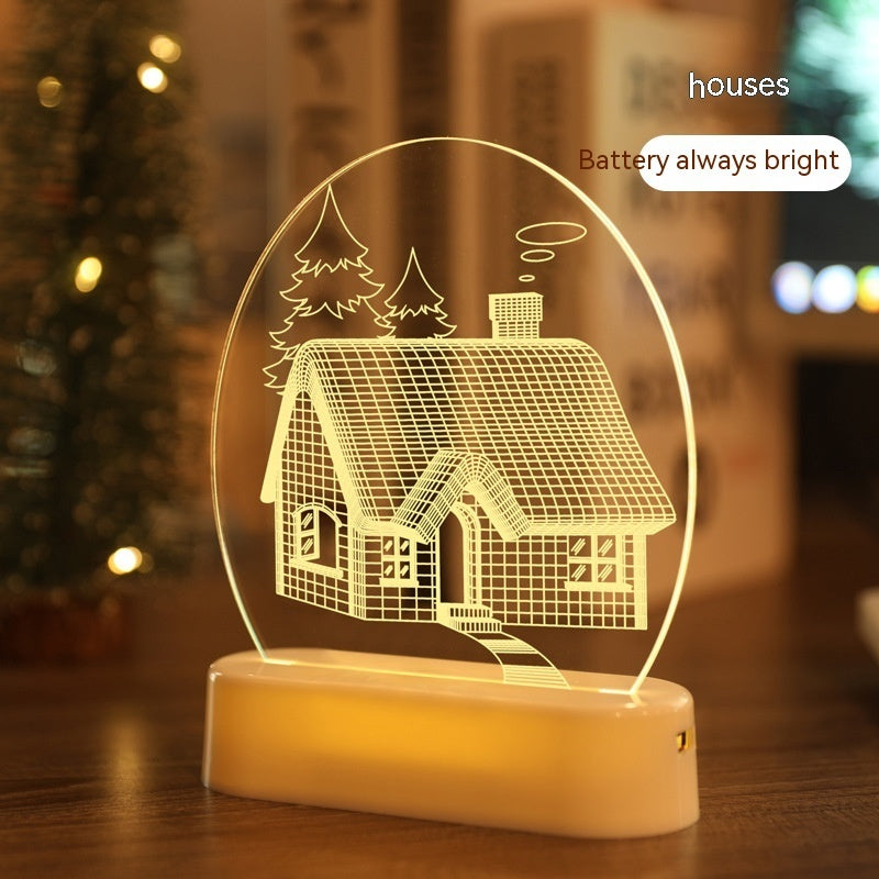 Christmas Tree LED Night Light – Tabletop Holiday Decoration