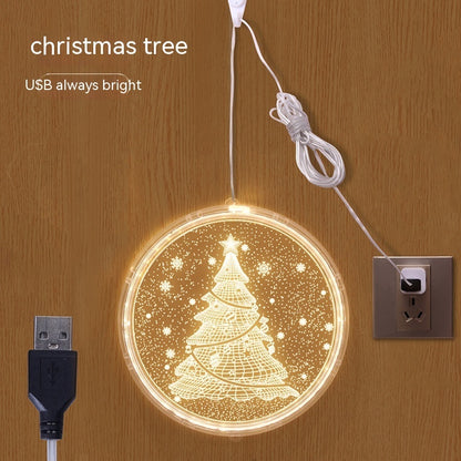 Christmas Tree LED Ambience Light – Indoor Holiday Decor