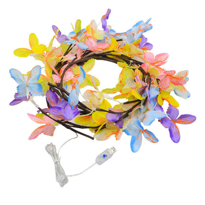 Rose Vine LED Wall Light – Indoor Christmas Branch Decoration