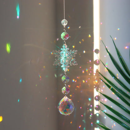 Magical Crystal Snowflake Christmas Sun Catcher